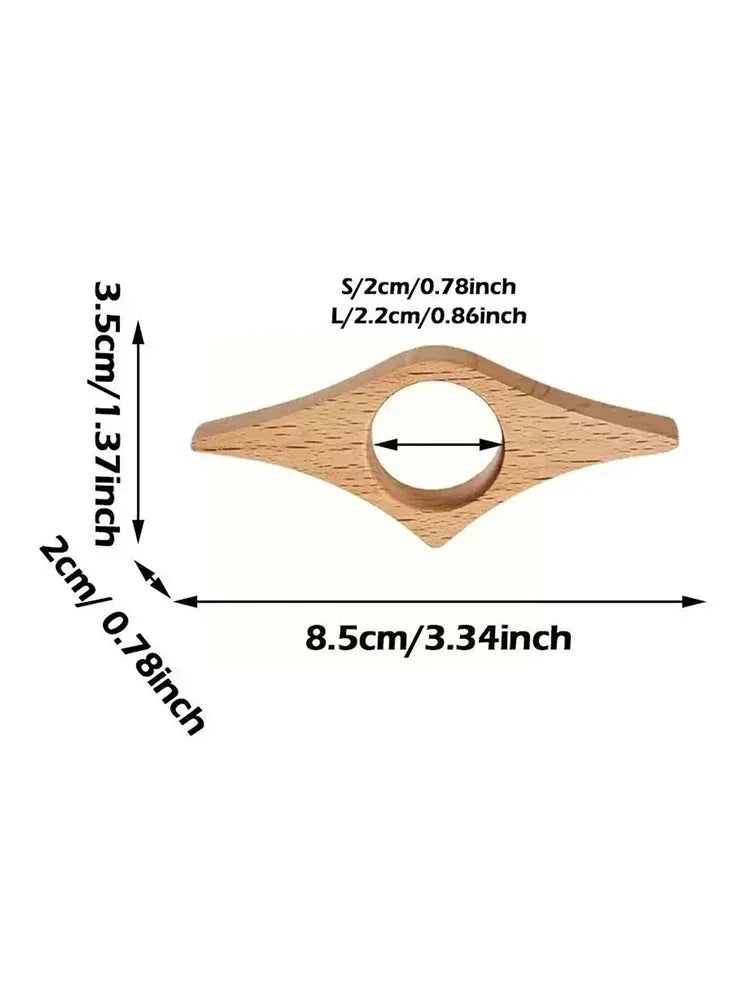LumaPage™  Solid Wood Thumb Holder