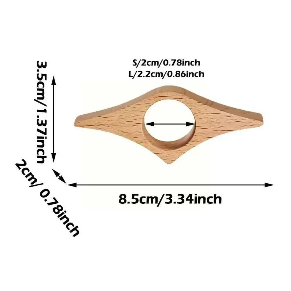 LumaPage™  Solid Wood Thumb Holder