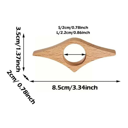 LumaPage™  Solid Wood Thumb Holder